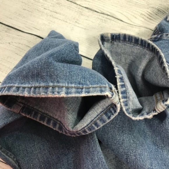 J. Crew Vintage High Waist Jeans Made in USA 100% Cotton Size 31 ins 31” - Picture 7 of 8